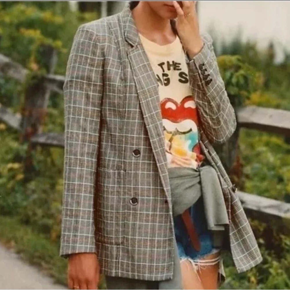 Anthropologie Maeve Lilith Oversized Blazer